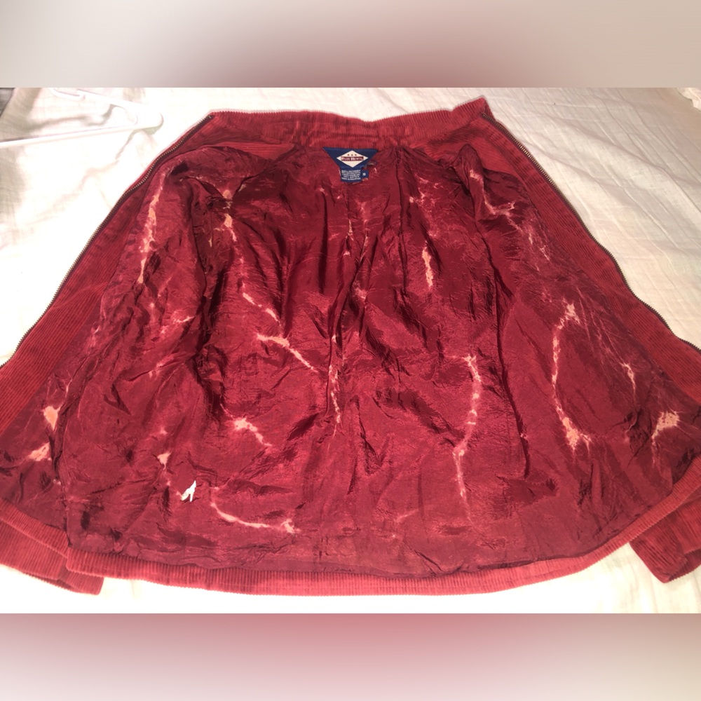 Ruff Hewn Wine Red A-Line Coat